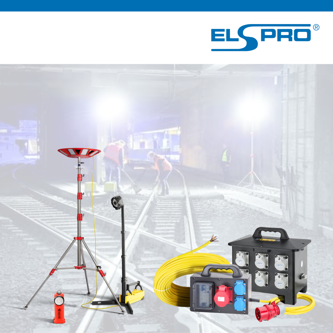 Elspro Elektrotechnik GmbH & Co. KG Facebook ad: Sicherheit und Personenschutz im Umgang mit Strom und Licht