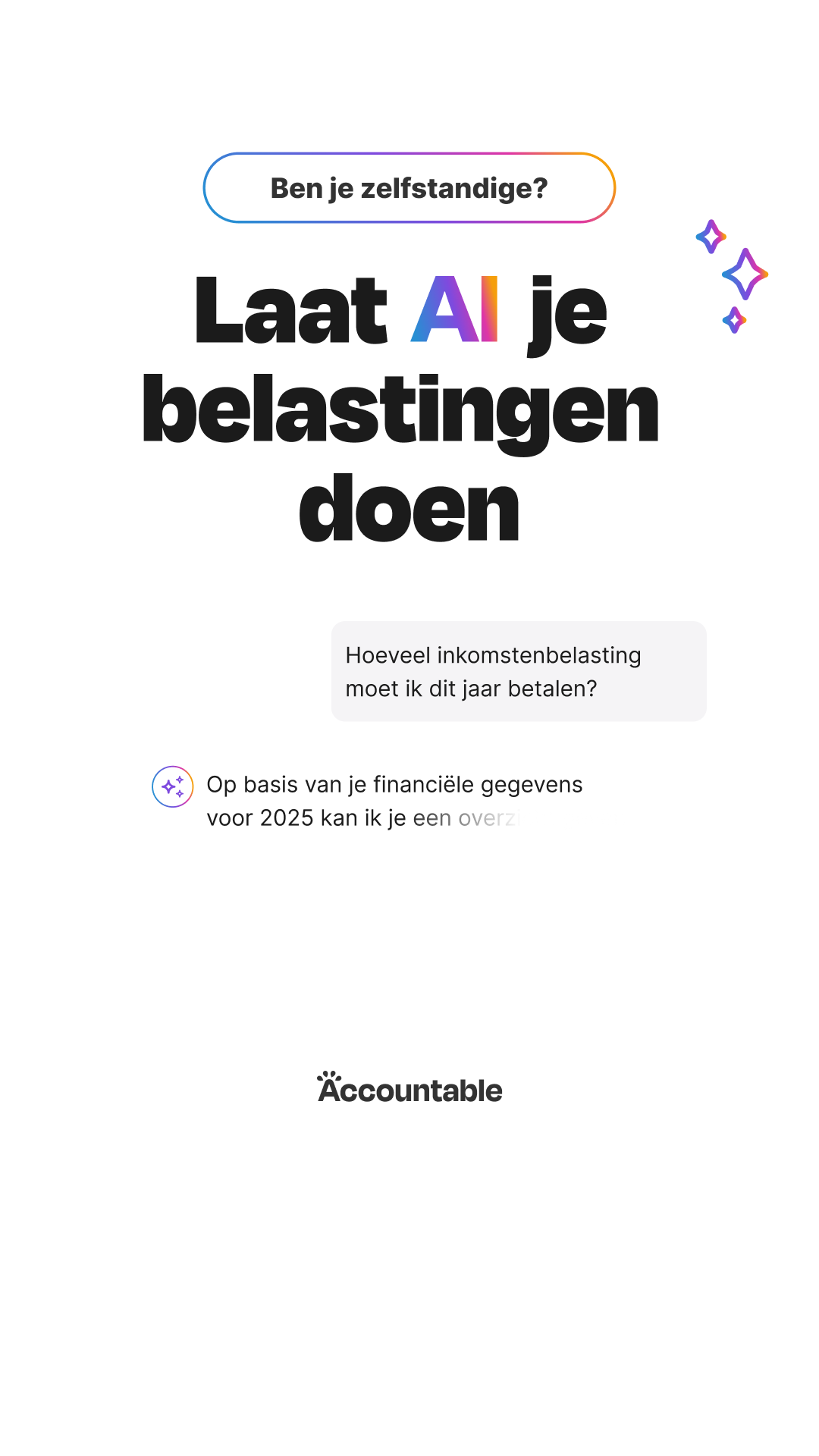 Accountable Facebook ad