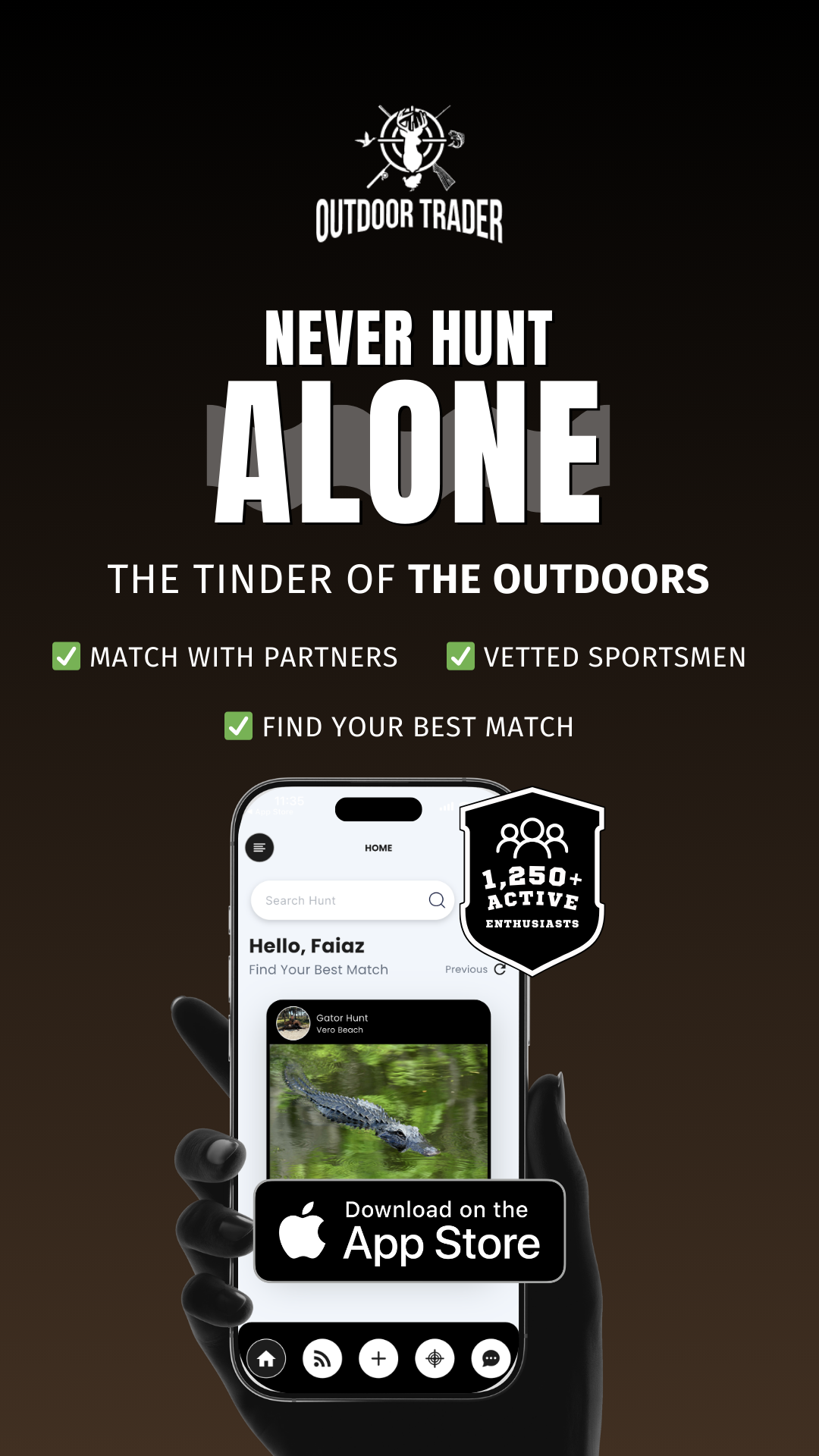 Outdoor Trader Facebook ad from Feb 3, 2026