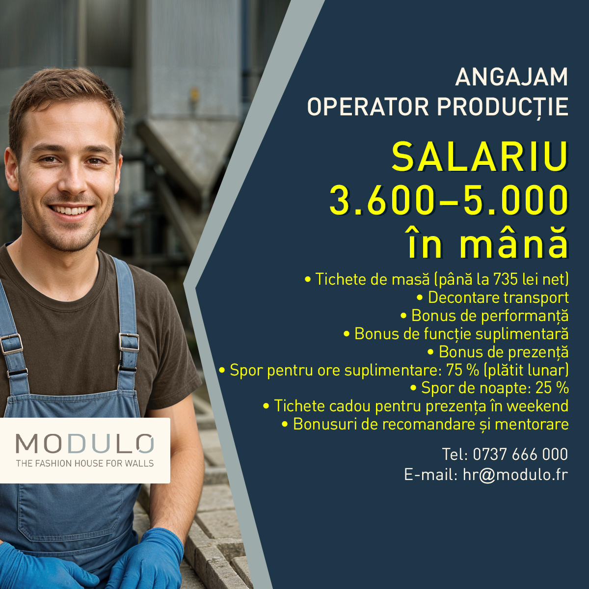 Modulo Facebook ad from Oct 7, 2025