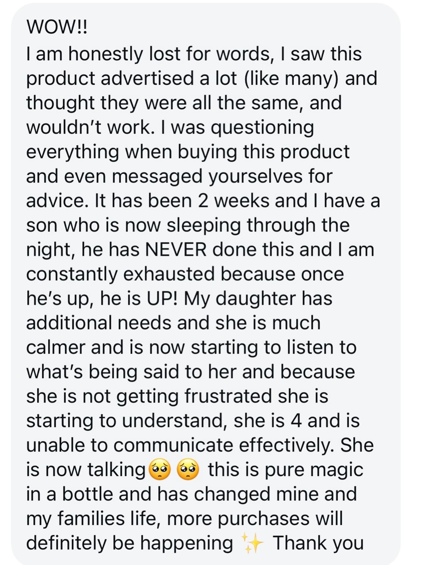 Mighty Kids Facebook ad