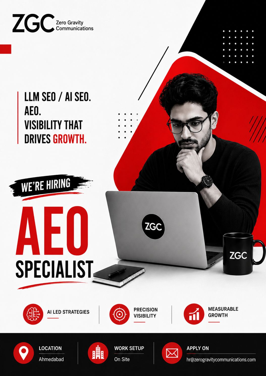 Zero Gravity Communications Facebook ad
