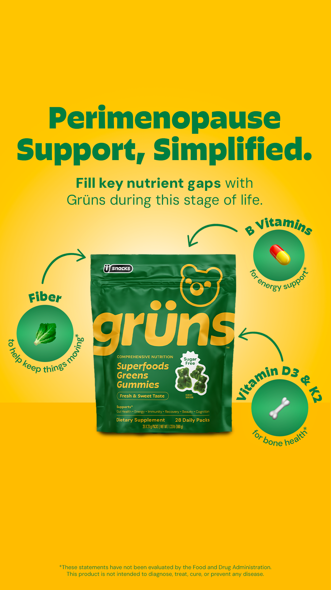 Grüns Facebook ad