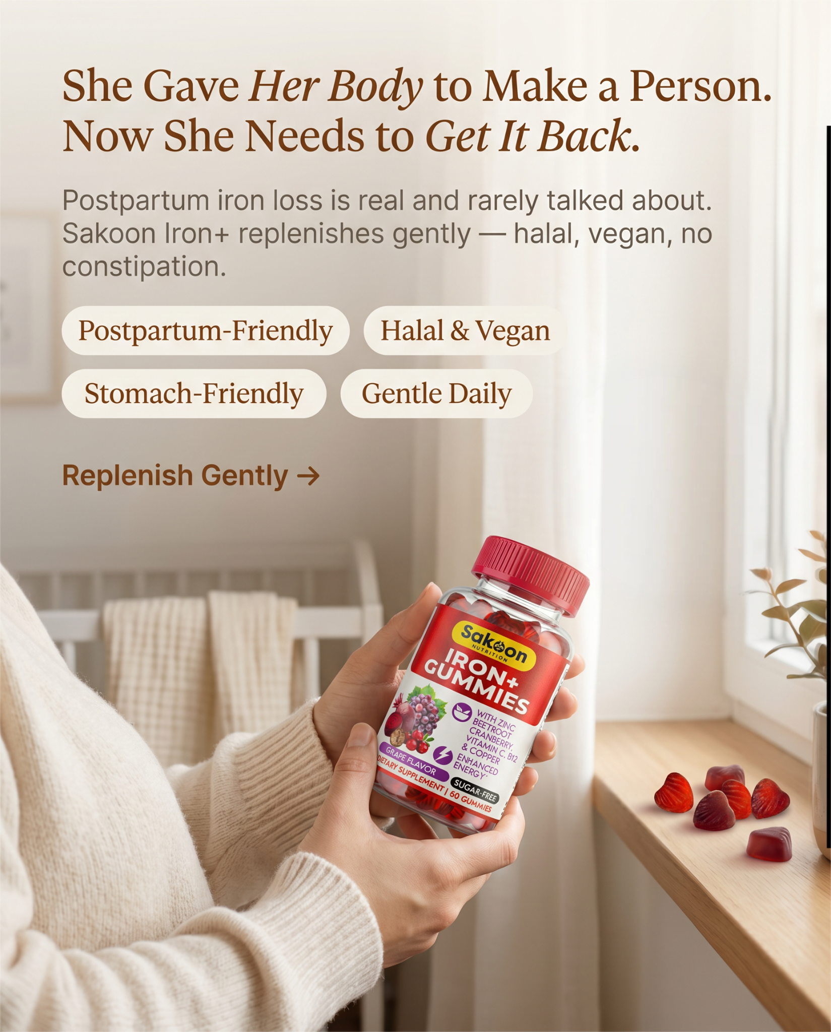 Sakoonnutrition Facebook ad
