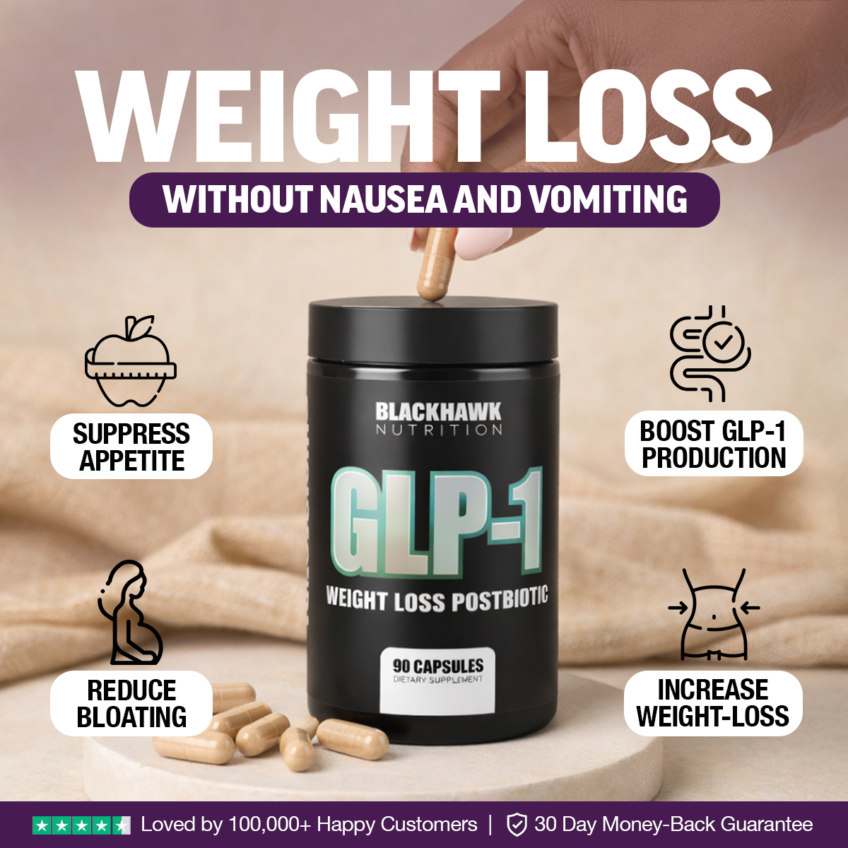 Blackhawk Nutrition Facebook ad