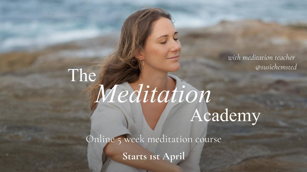 The Meditation Academy Facebook ad from Mar 24, 2026