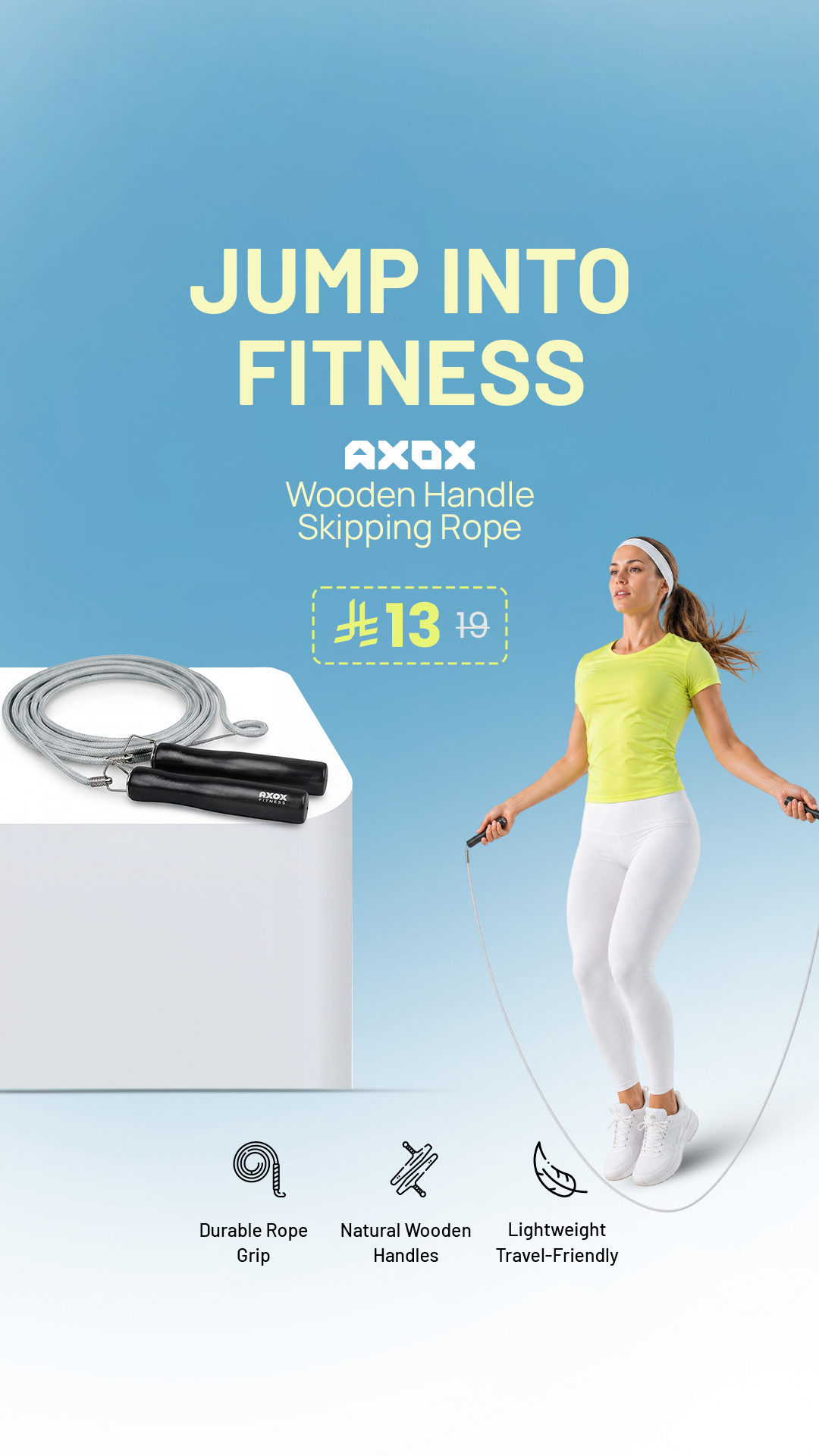 Active Fitness Store Facebook ad
