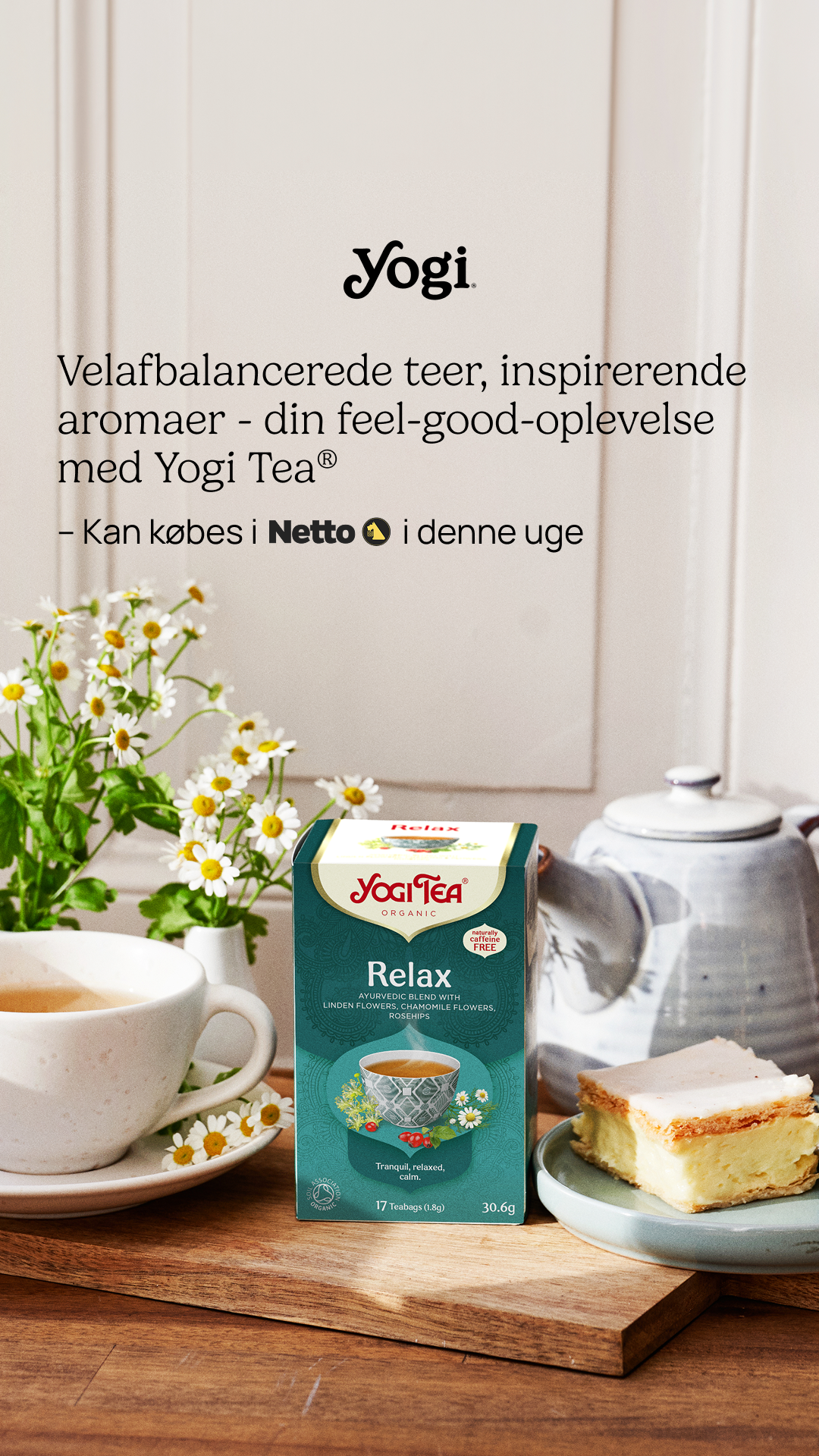 Yogi Tea Facebook ad