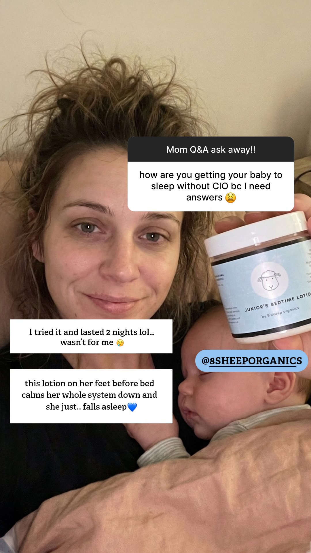 8 Sheep Organics Facebook ad