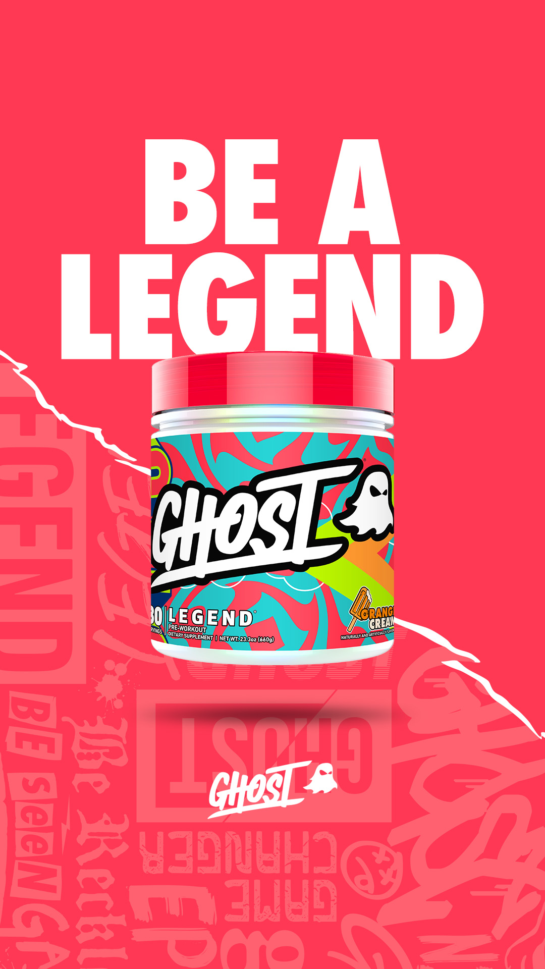 GHOST Facebook ad