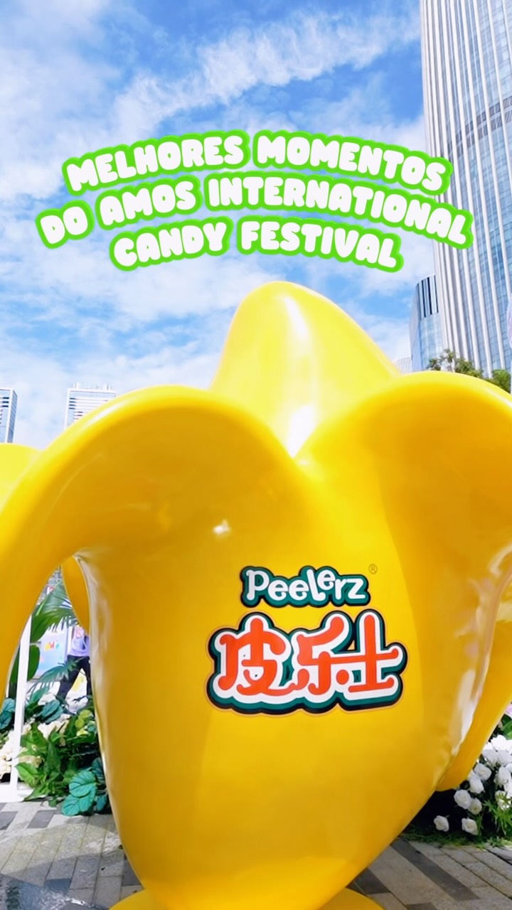 Amos Sweet Brasil Facebook ad: Bem-vindos ao Amos International Candy Festival 2026!