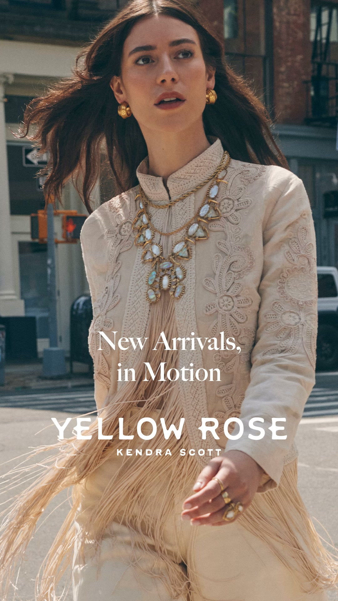 Yellow Rose by Kendra Scott Facebook ad: In Motion