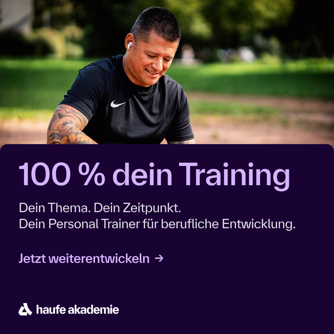 Haufe Akademie Facebook ad