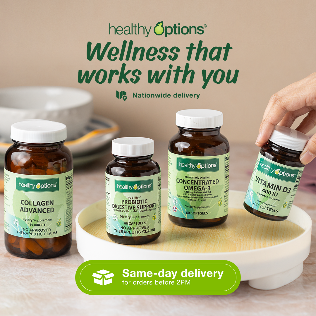 Healthy Options Facebook ad