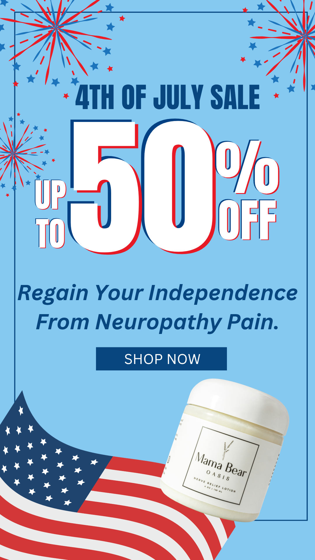 Mama Bear Oasis Facebook ad