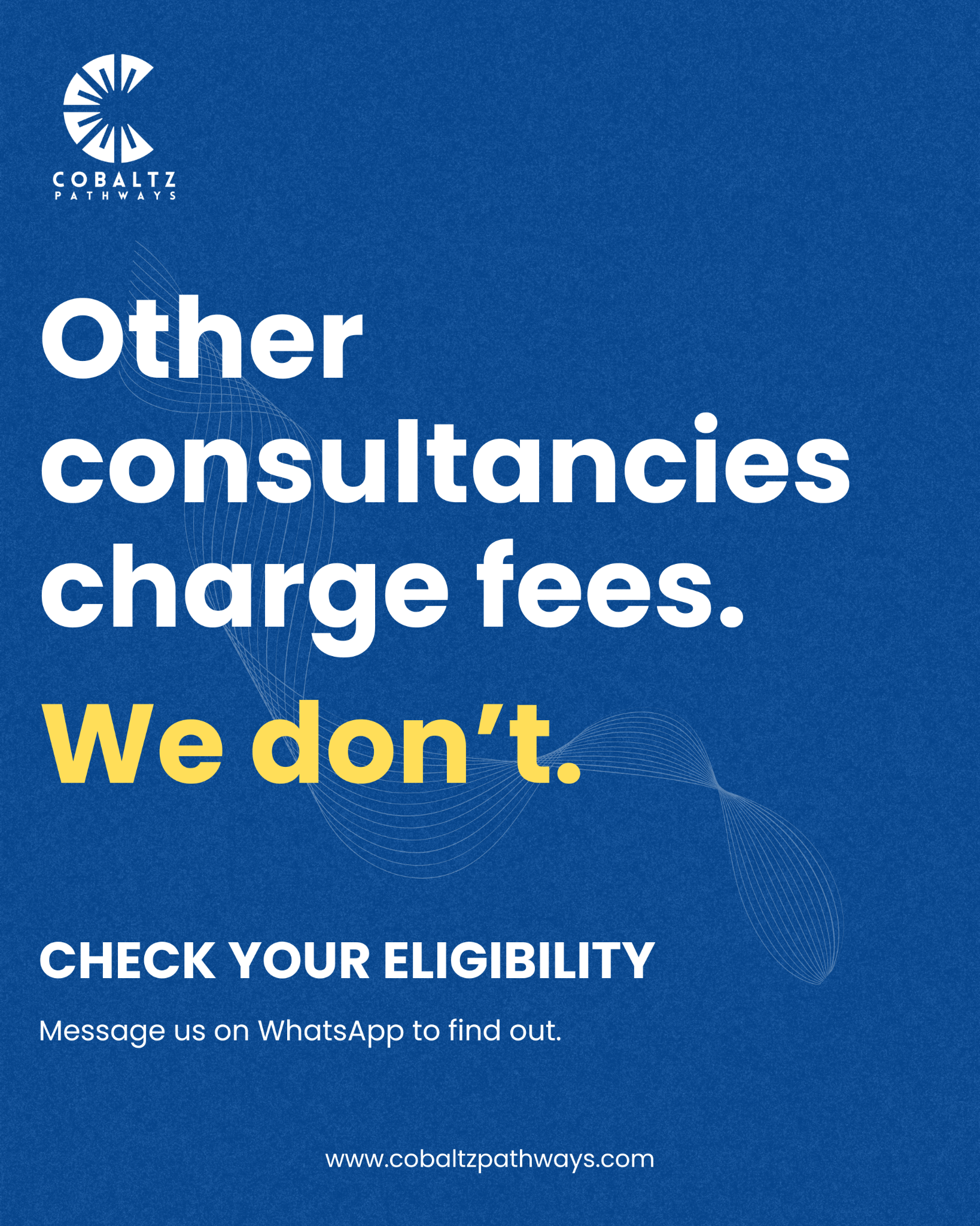 Cobaltz Pathways Facebook ad: What if you already qualify?