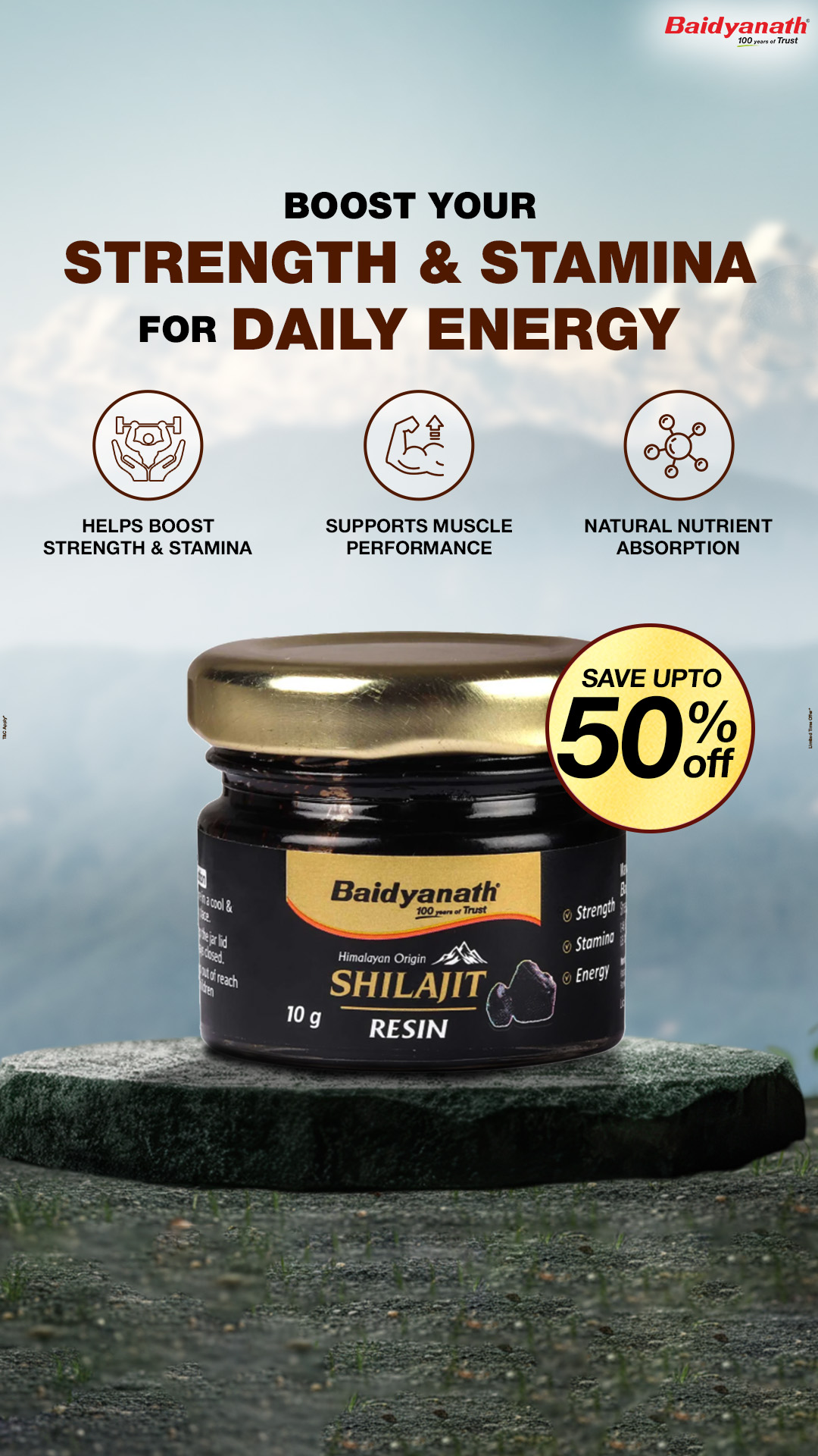 Baidyanath Ayurved Facebook ad