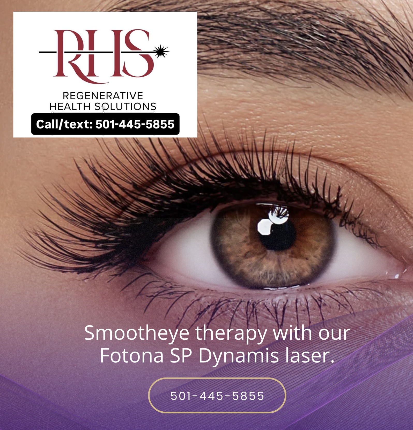 Regenerative Health Solutions Facebook ad: RHSaesthetics.com, email: admin@rhsaesthetics.com…