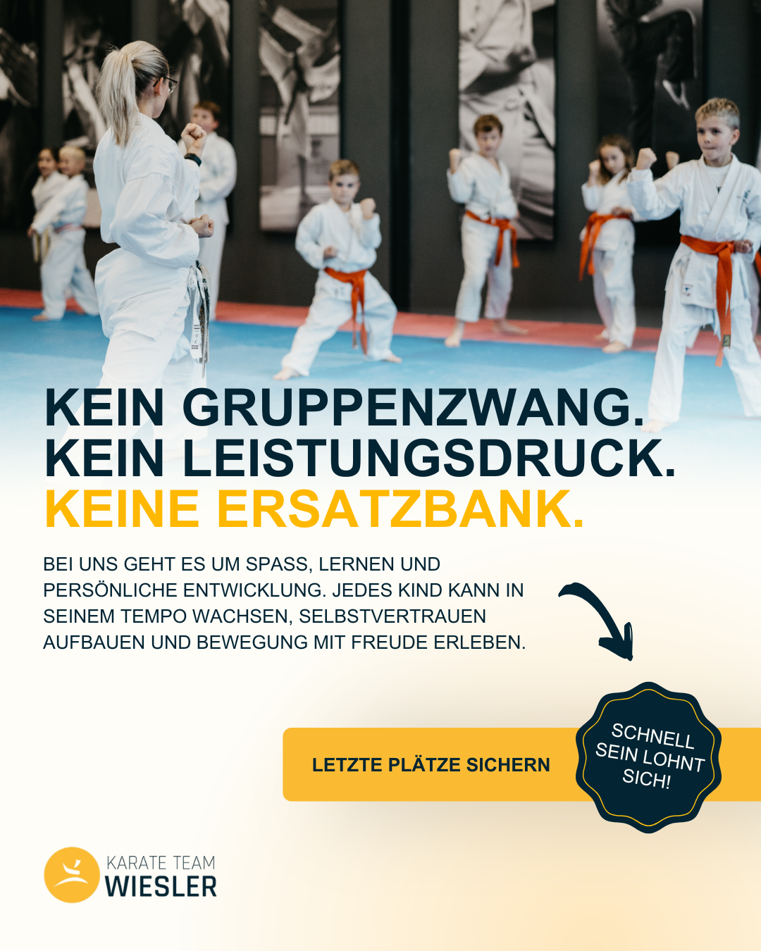 Karate Team Wiesler Facebook ad