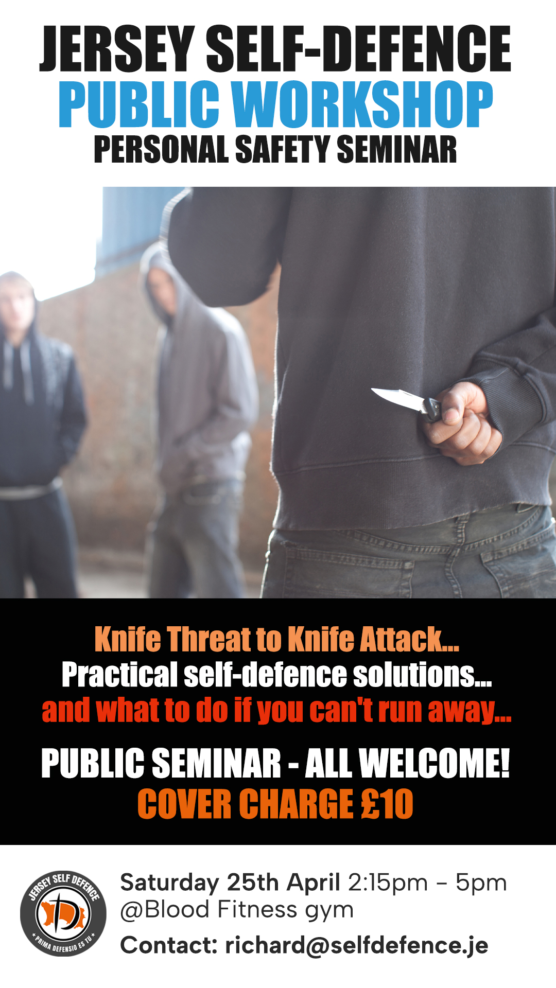 Jersey Krav Maga & Self Defence Facebook ad from Apr 10, 2026