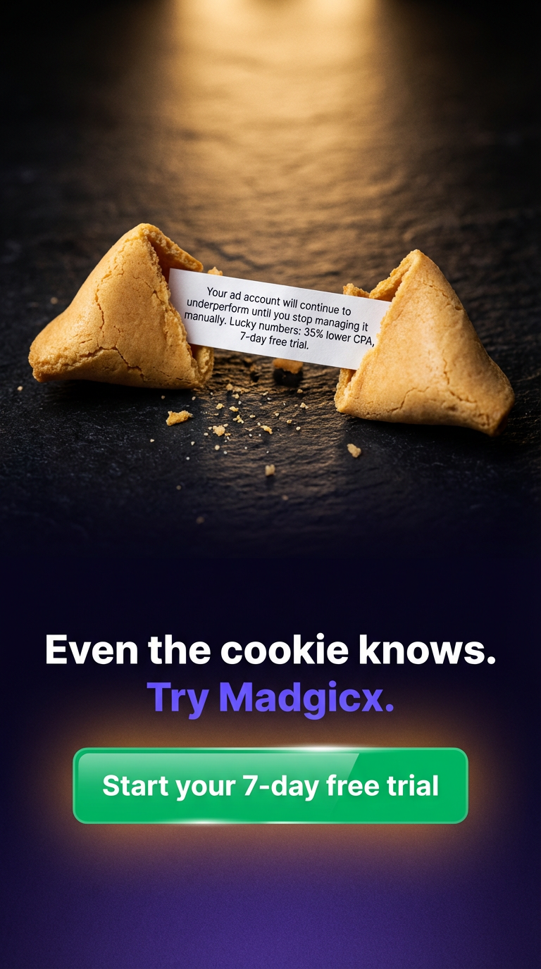 madgicx.com Facebook ad