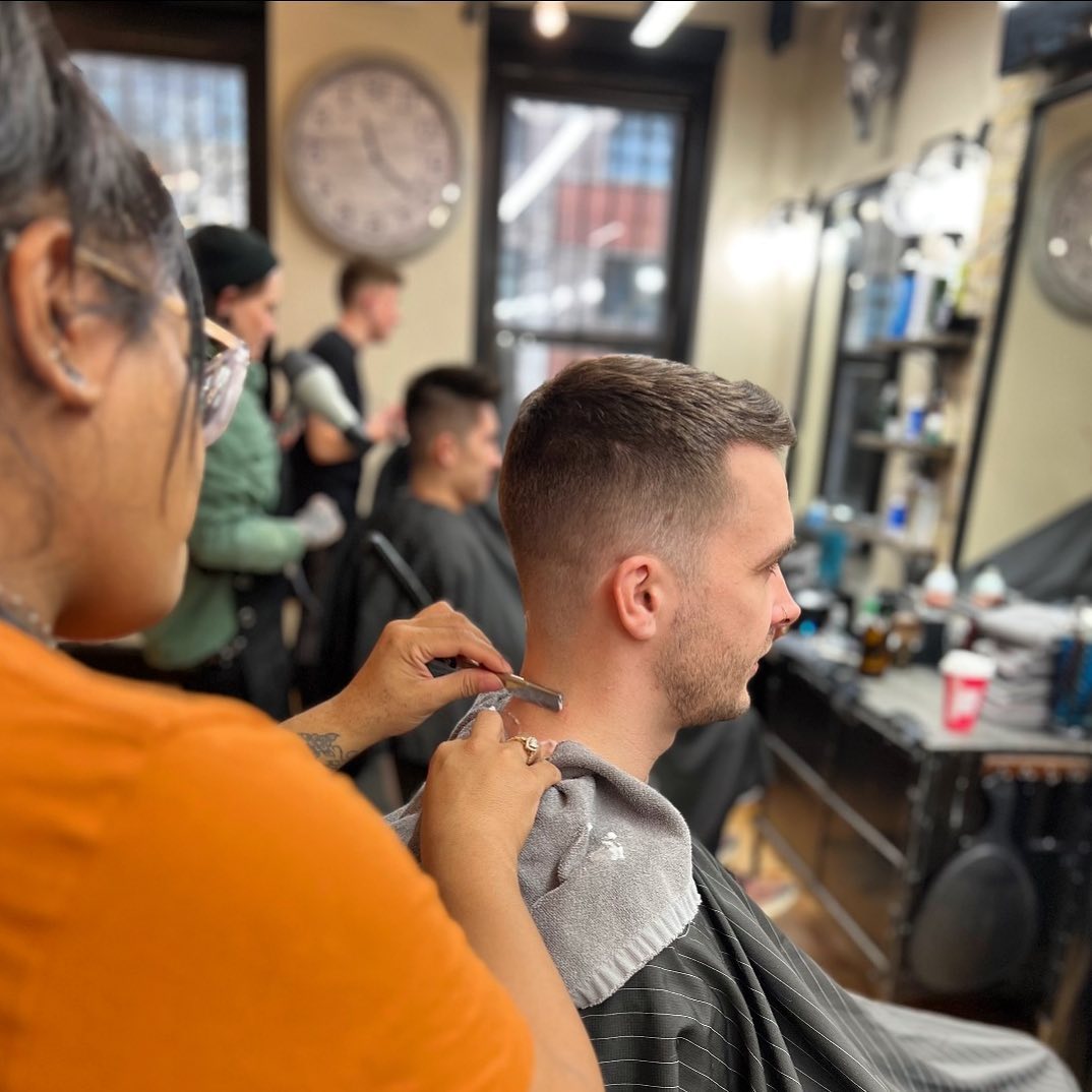 Old Town Barbershop Facebook ad from May 1, 2023