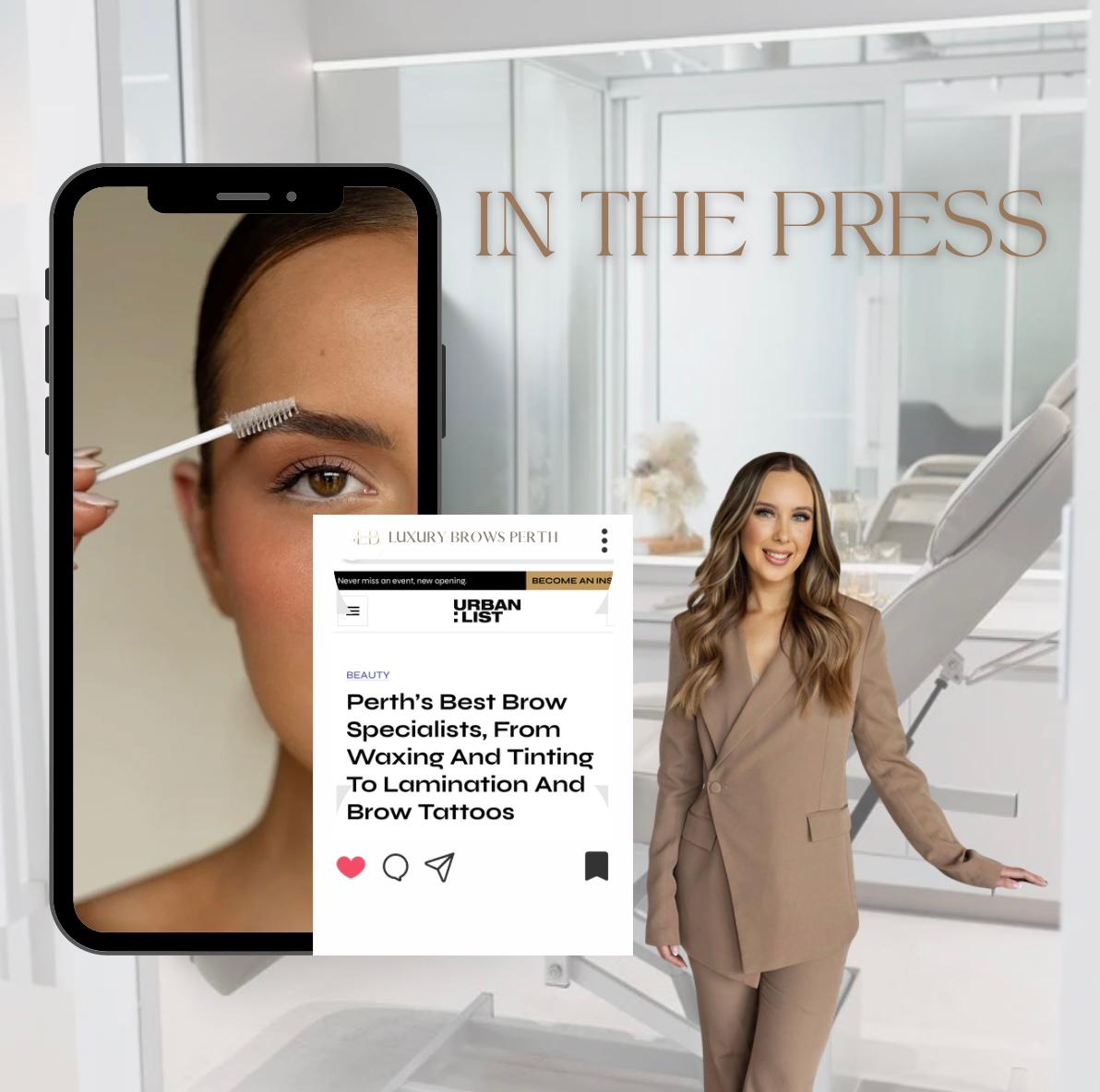 Luxury Brows Perth Facebook ad