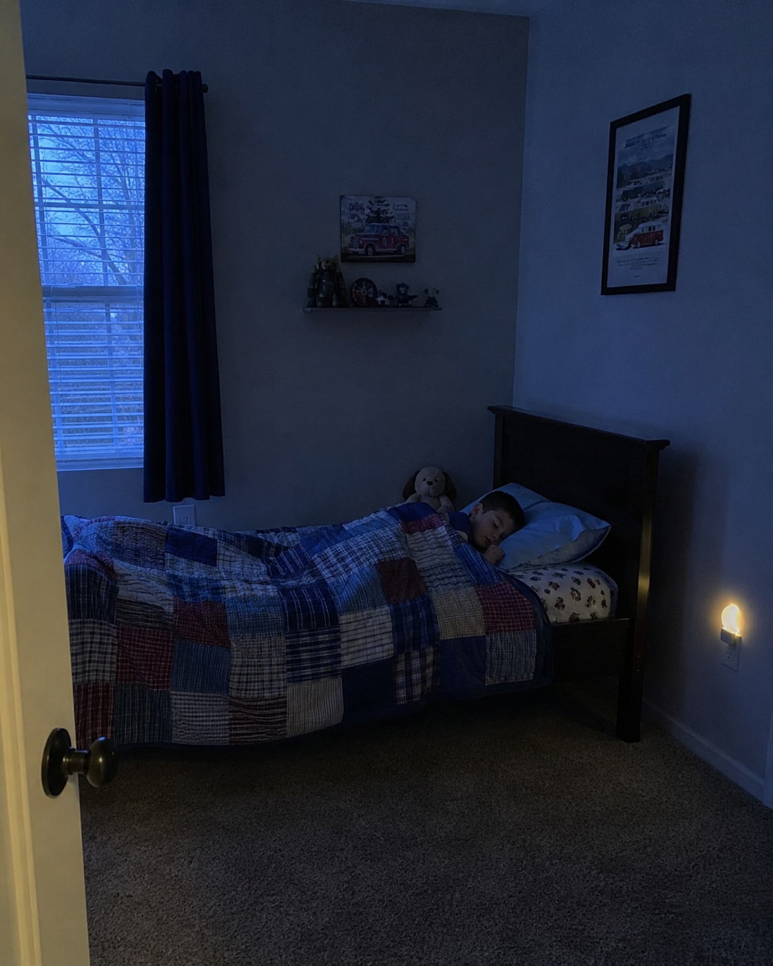 Brenda Hoffman Facebook ad: Two years. $400. He still can't sleep in his own bed.