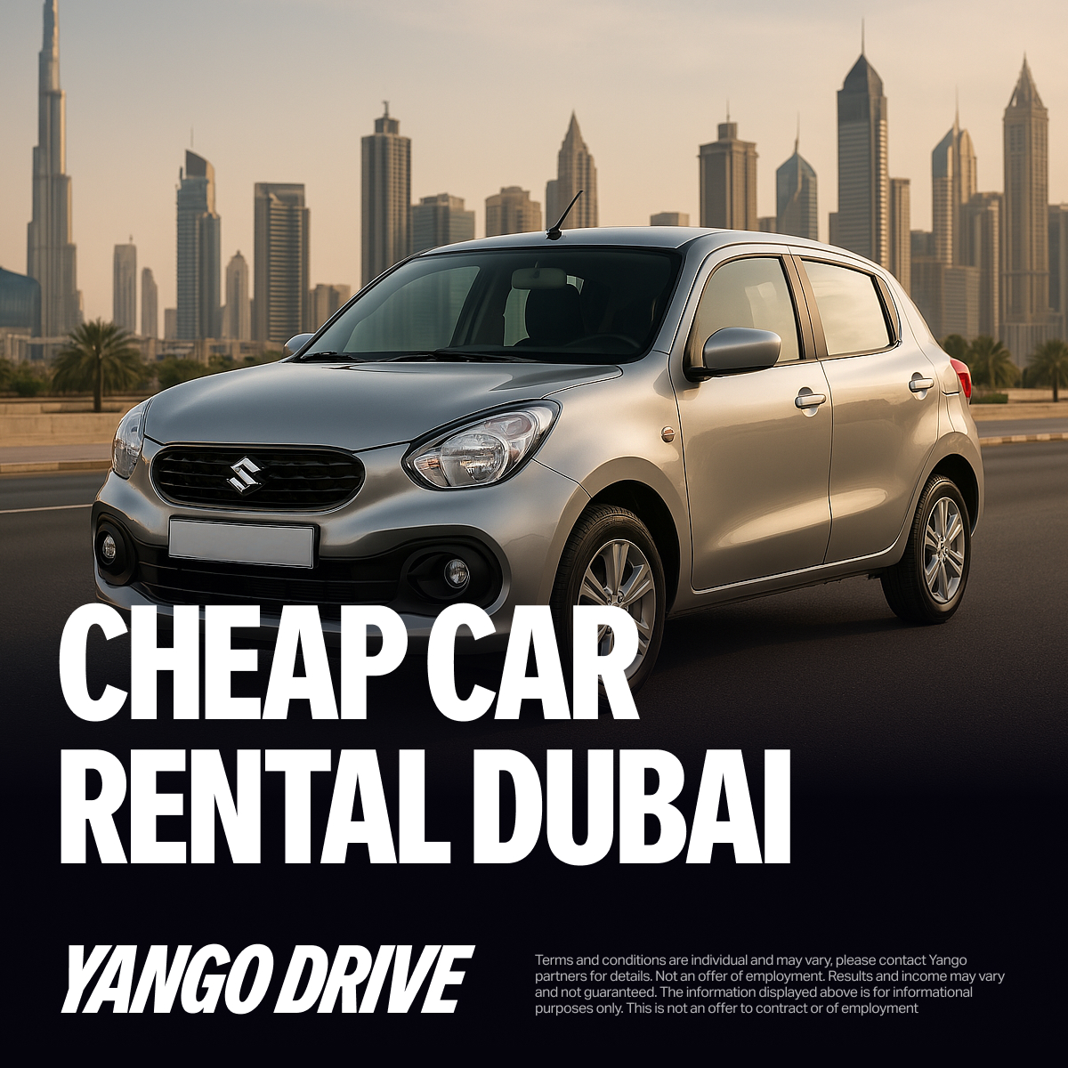 Yango Drive Facebook ad