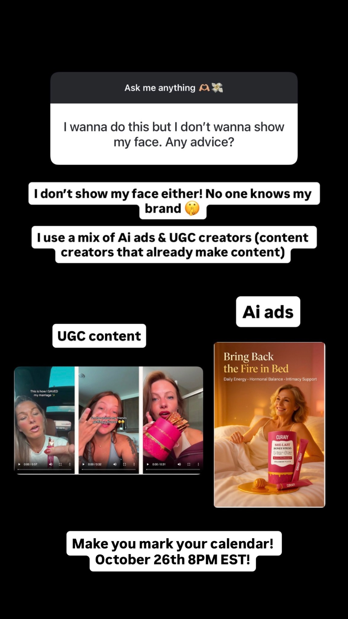 Missmargariita Facebook ad