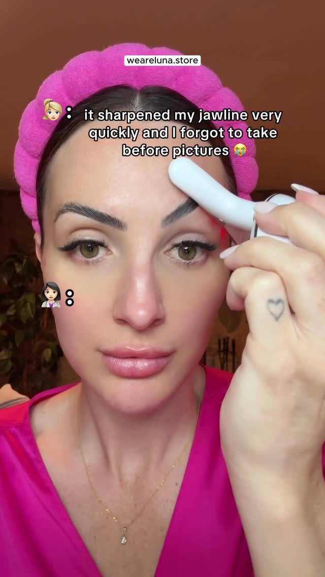 Soluna SKIN Facebook ad: This product really will give you that jawline…