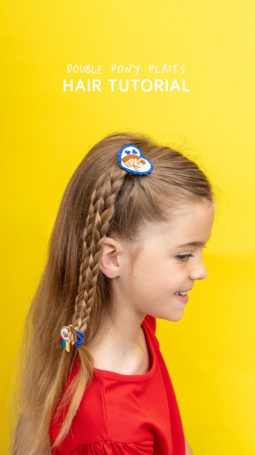 Mimi and Lula Facebook ad: DOUBLE PONY PLAITS | HAIR TUTORIAL
