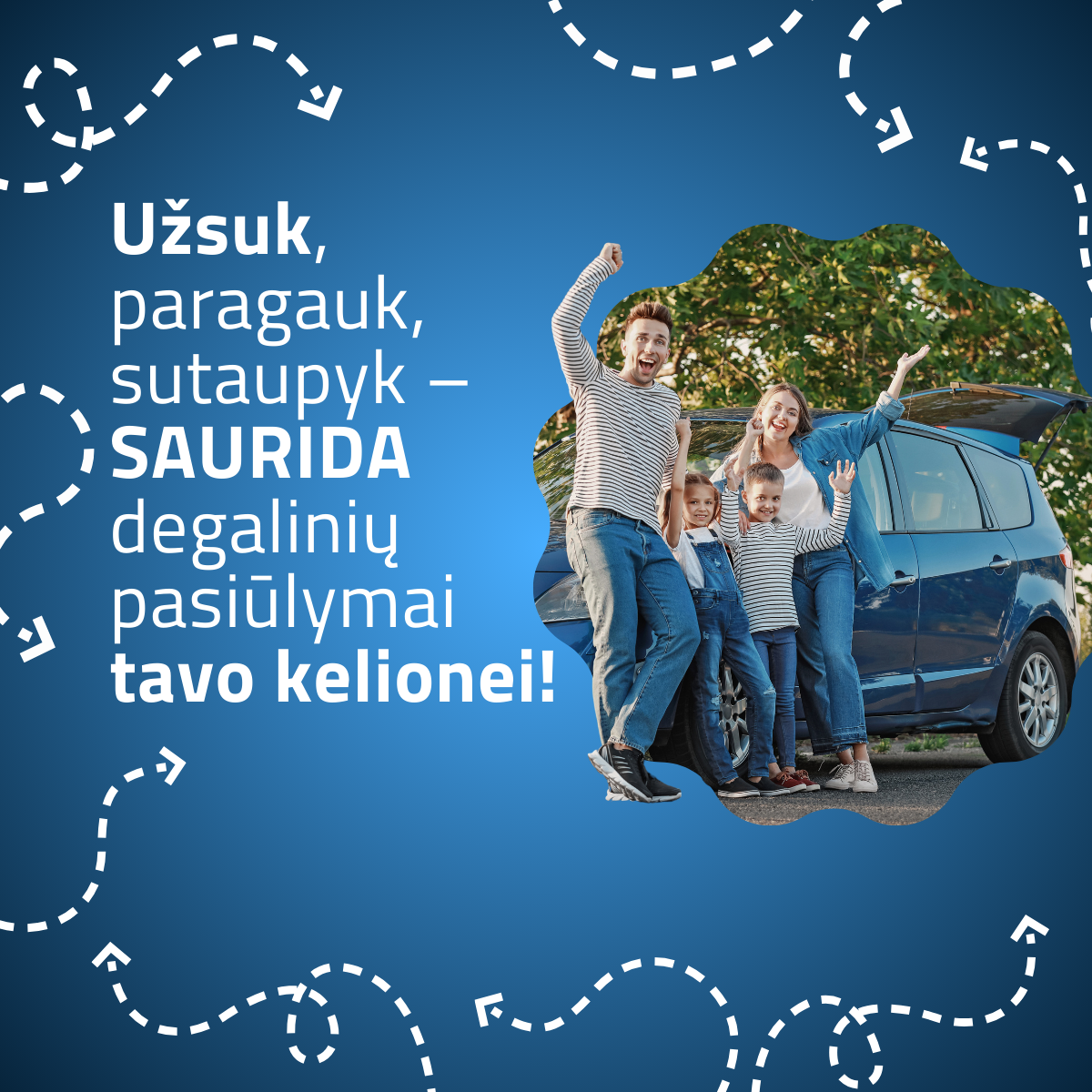 Saurida Facebook ad: Kai kelionėje norisi kažko gardaus.