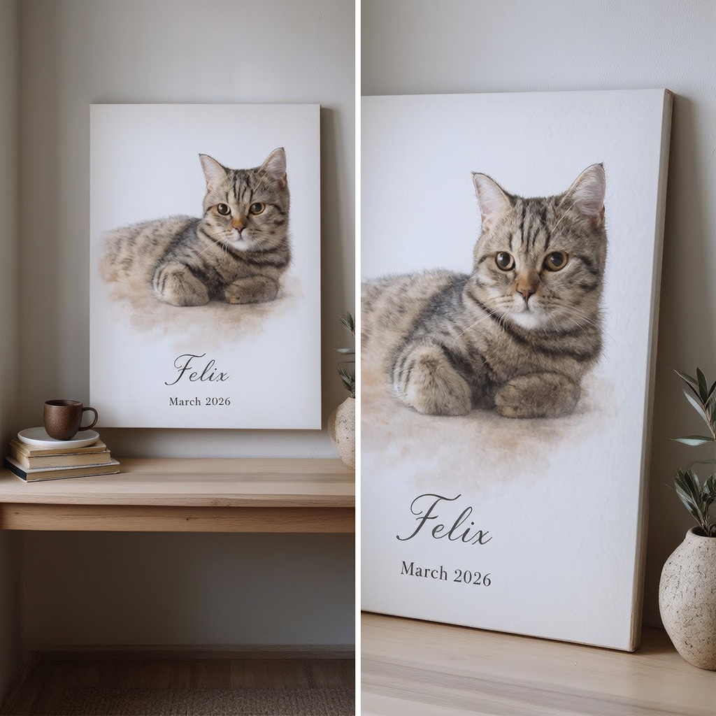 Wall Art Prints Facebook ad: Limited Sale: Turn Your Photo Into a Custom Portrait