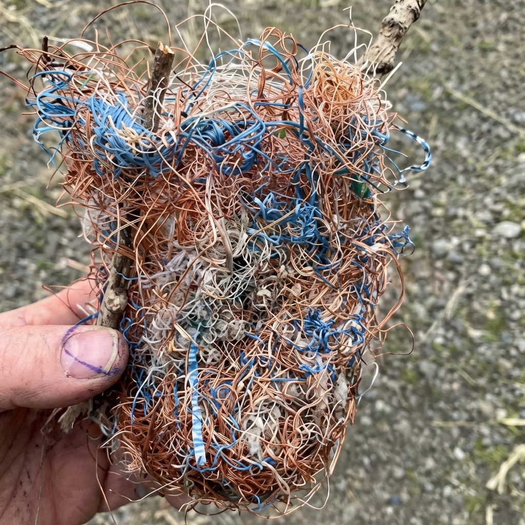Olivia Hartwell Facebook ad: READ IF YOU PUT OUT NESTING MATERIALS IN SPRING.