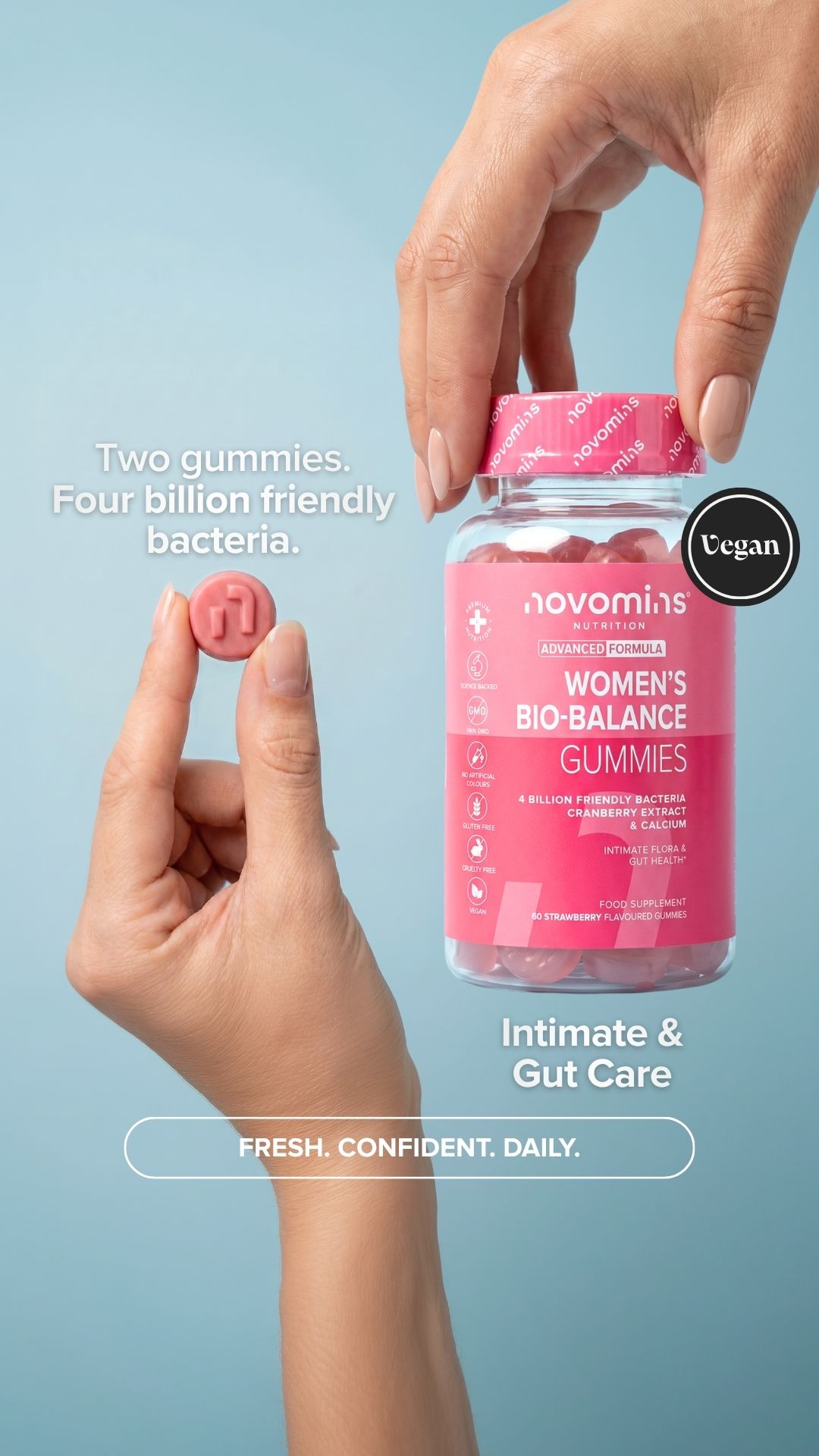 Novomins Nutrition Facebook ad