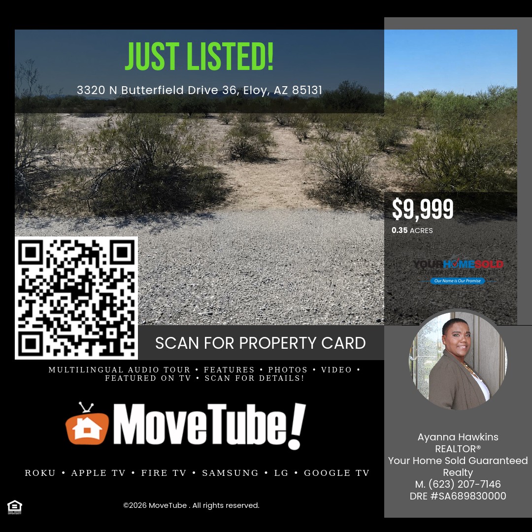 Ayanna Hawkins - AZ Realtor Facebook ad: JUST LISTED!