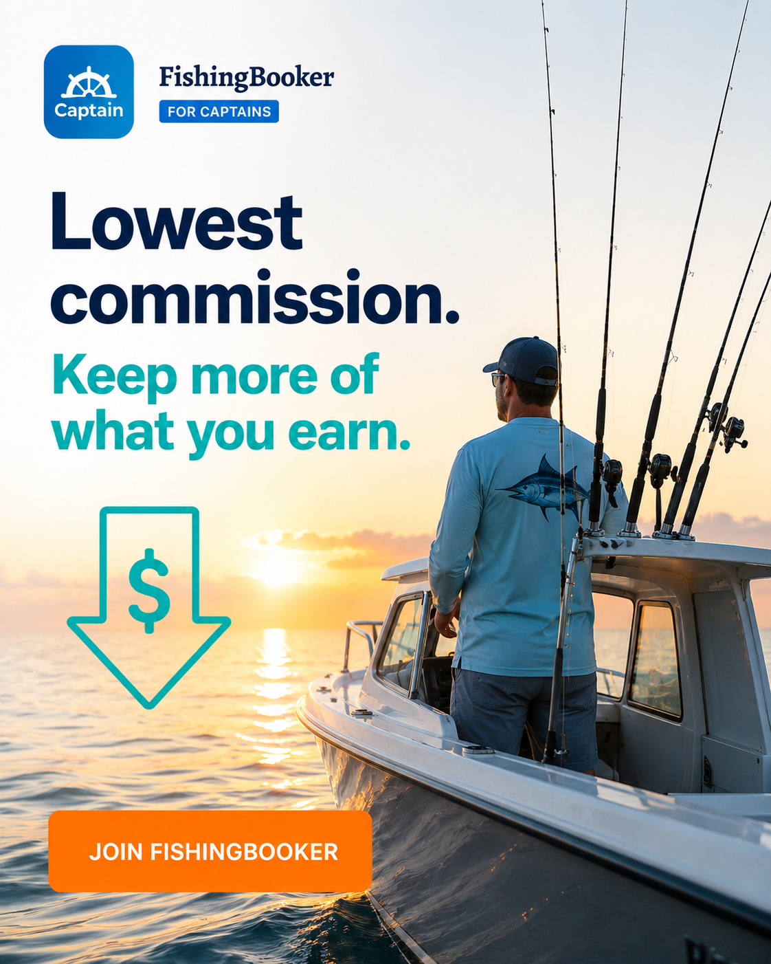 FishingBooker Facebook ad