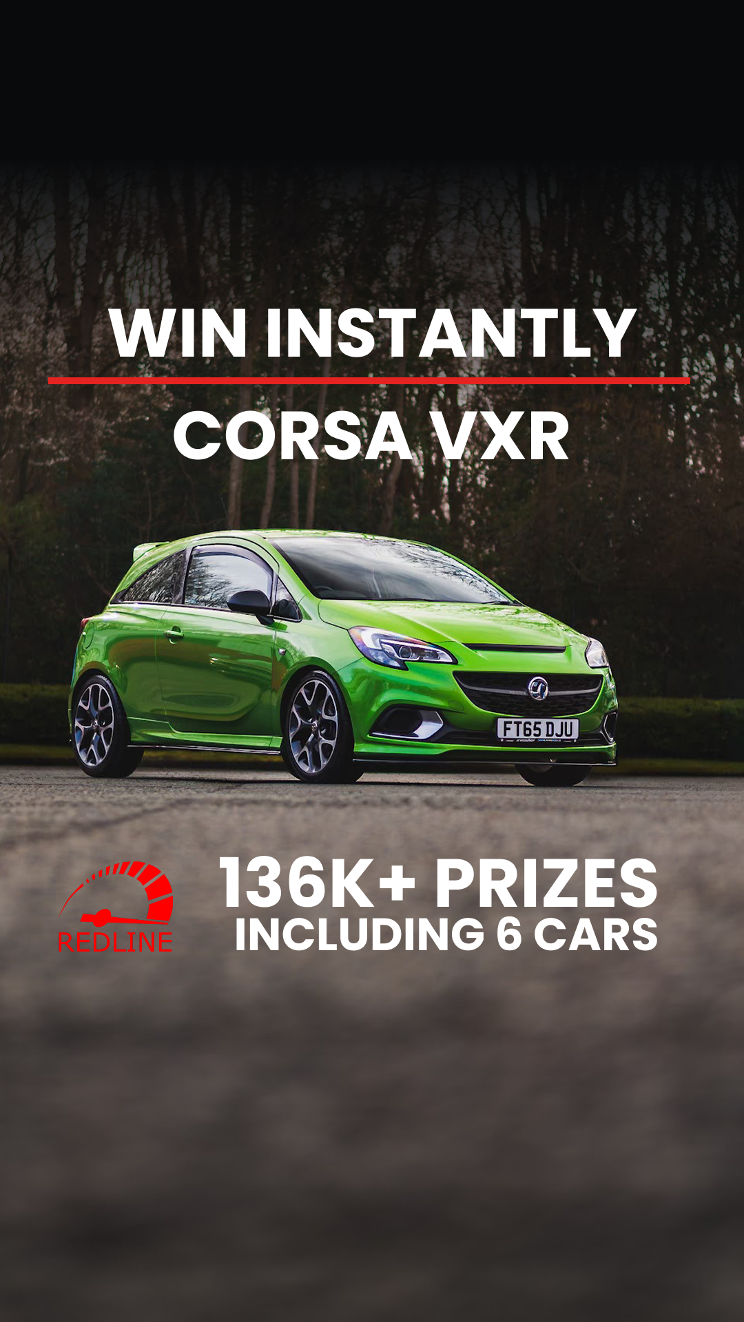 Redline Competitions Facebook ad