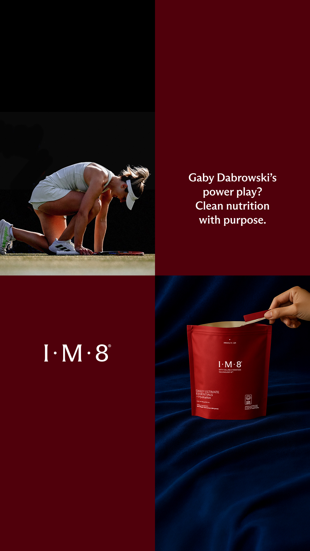 Gaby Dabrowski Facebook ad: What Powers My Daily Routine