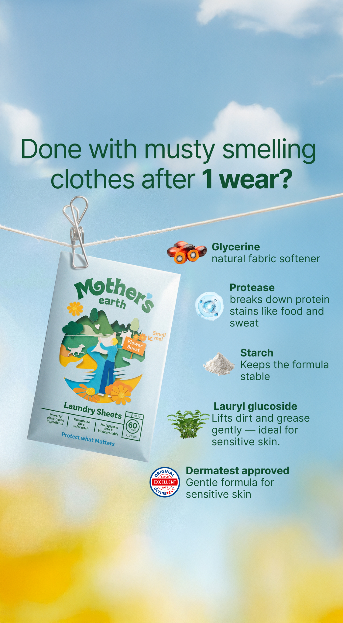Mothers Earth Facebook ad