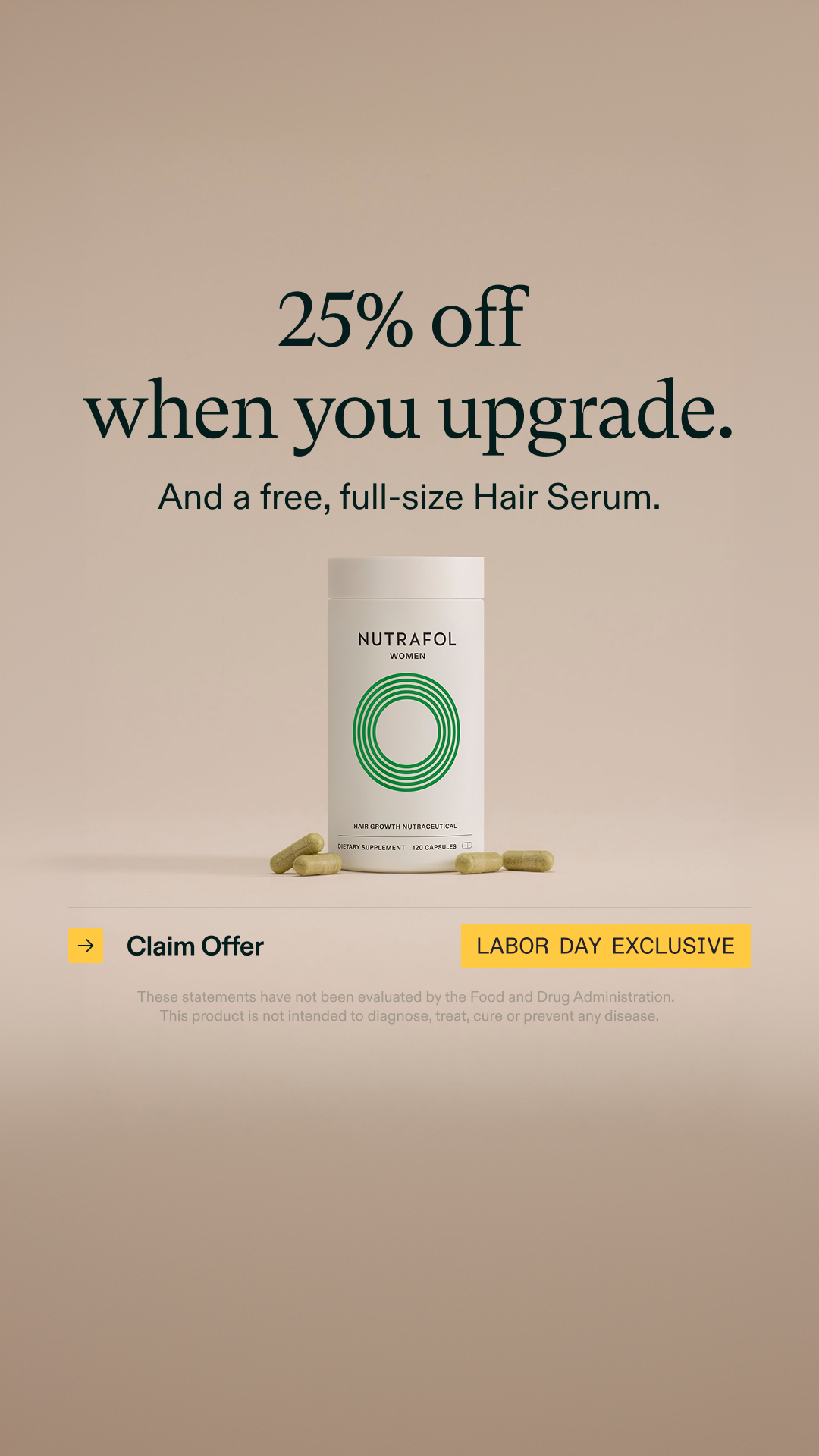 Nutrafol Facebook ad