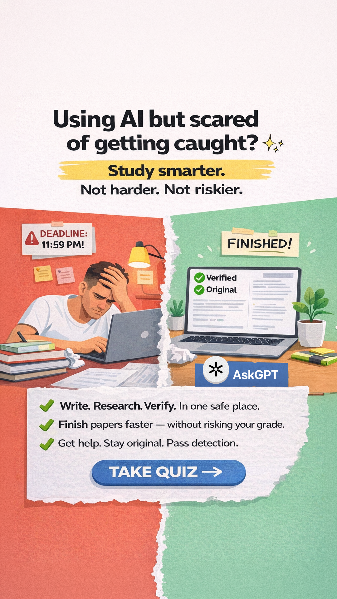 Askgpt.app Facebook ad: TRY NOW