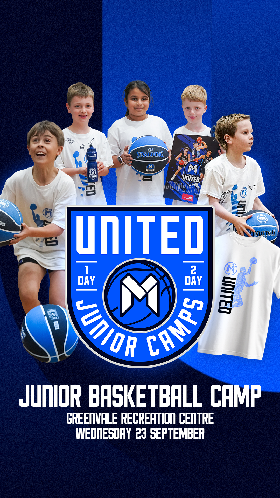 Melbourne United Basketball Club Facebook ad