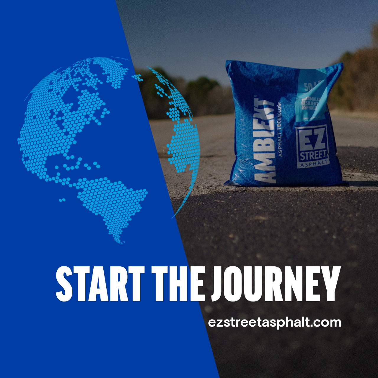 EZ Street Asphalt Facebook ad: Turn Road Problems into Profits