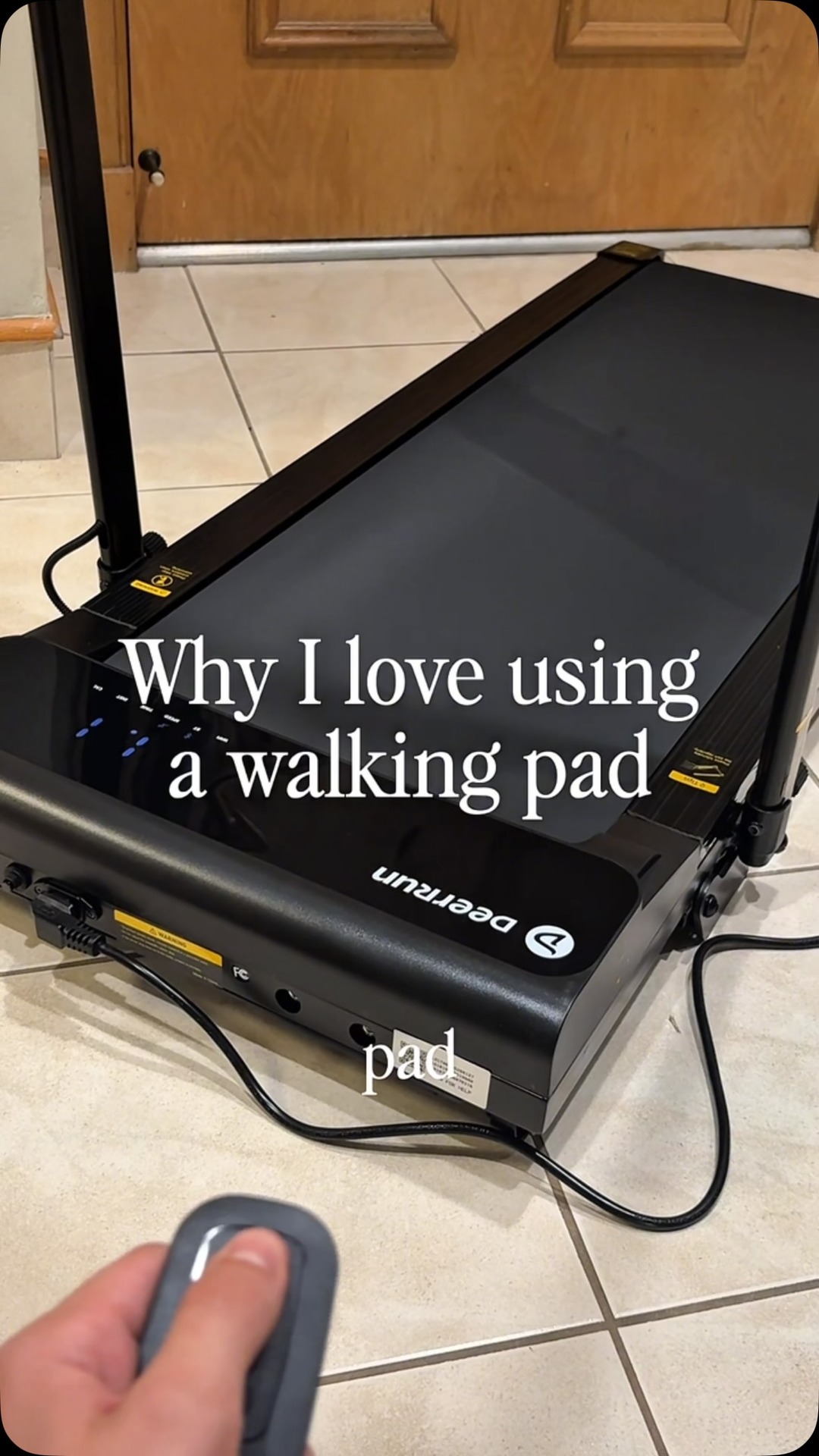 DeerRun-Treadmill Facebook ad: Walking pads are a WFH essential