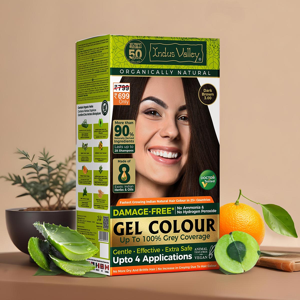 Indus Valley Organic Beauty Facebook ad