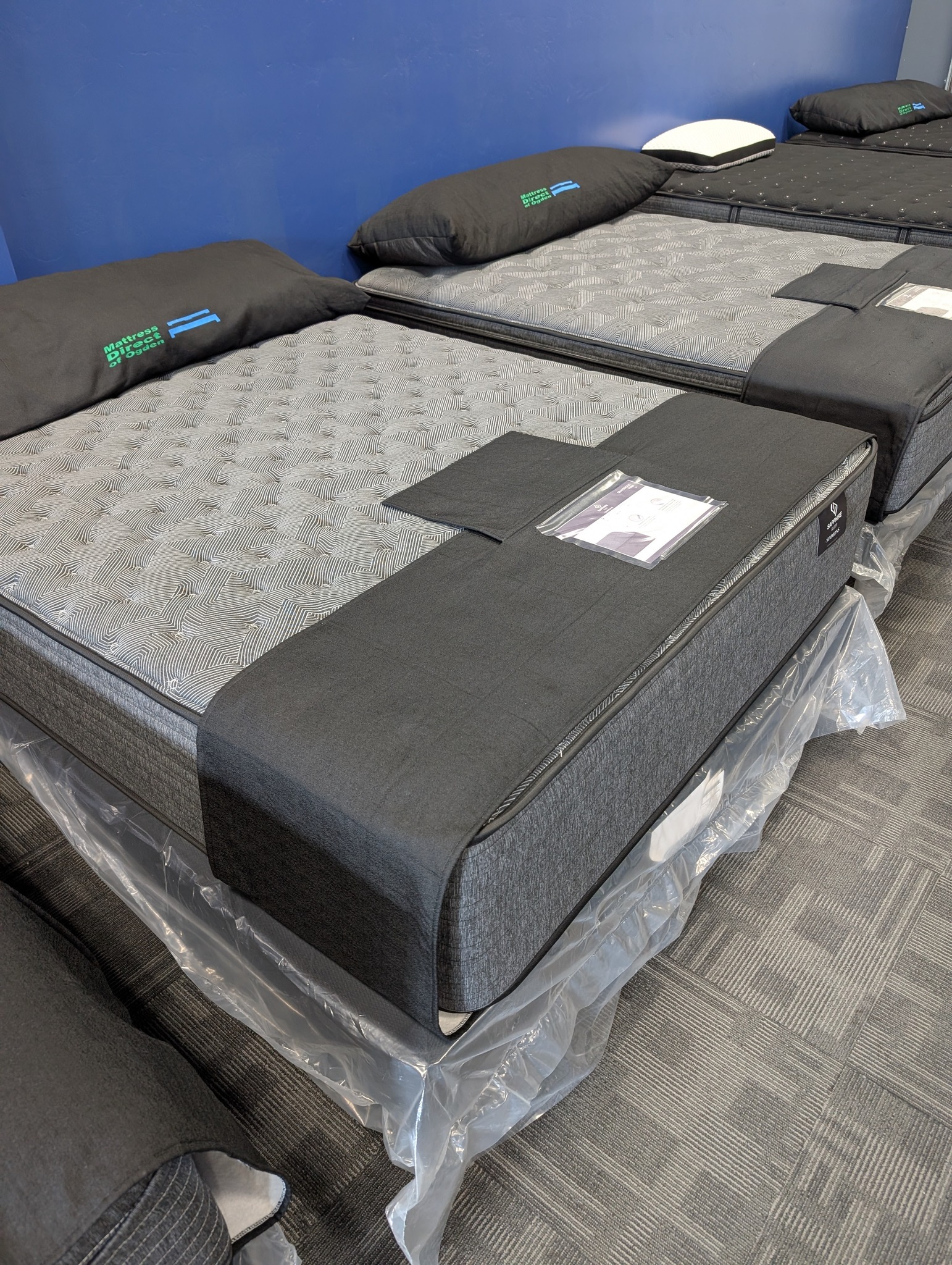 Mattress Direct of Ogden Facebook ad: How about better sleep for LESS money?