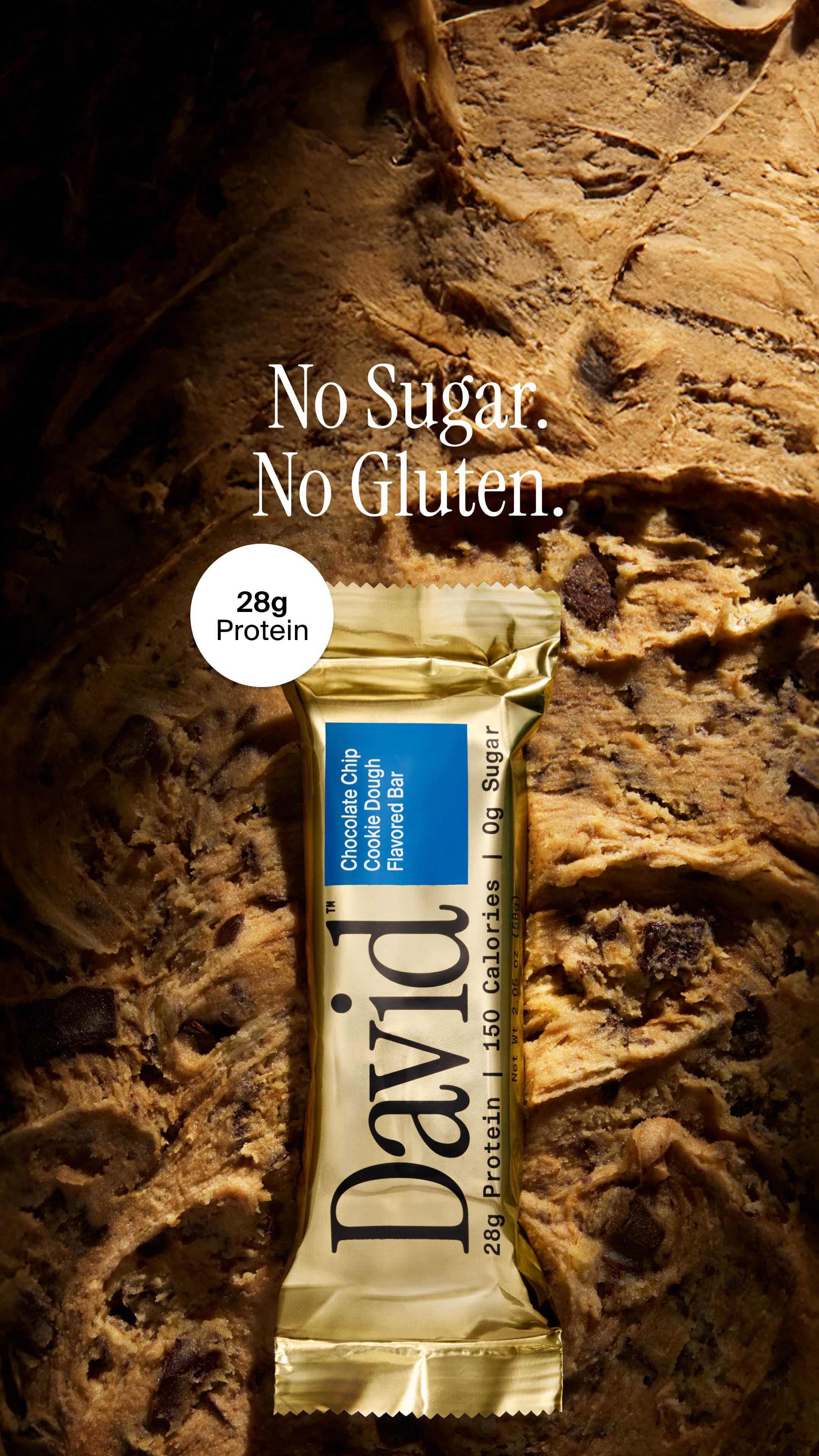 David Protein Facebook ad