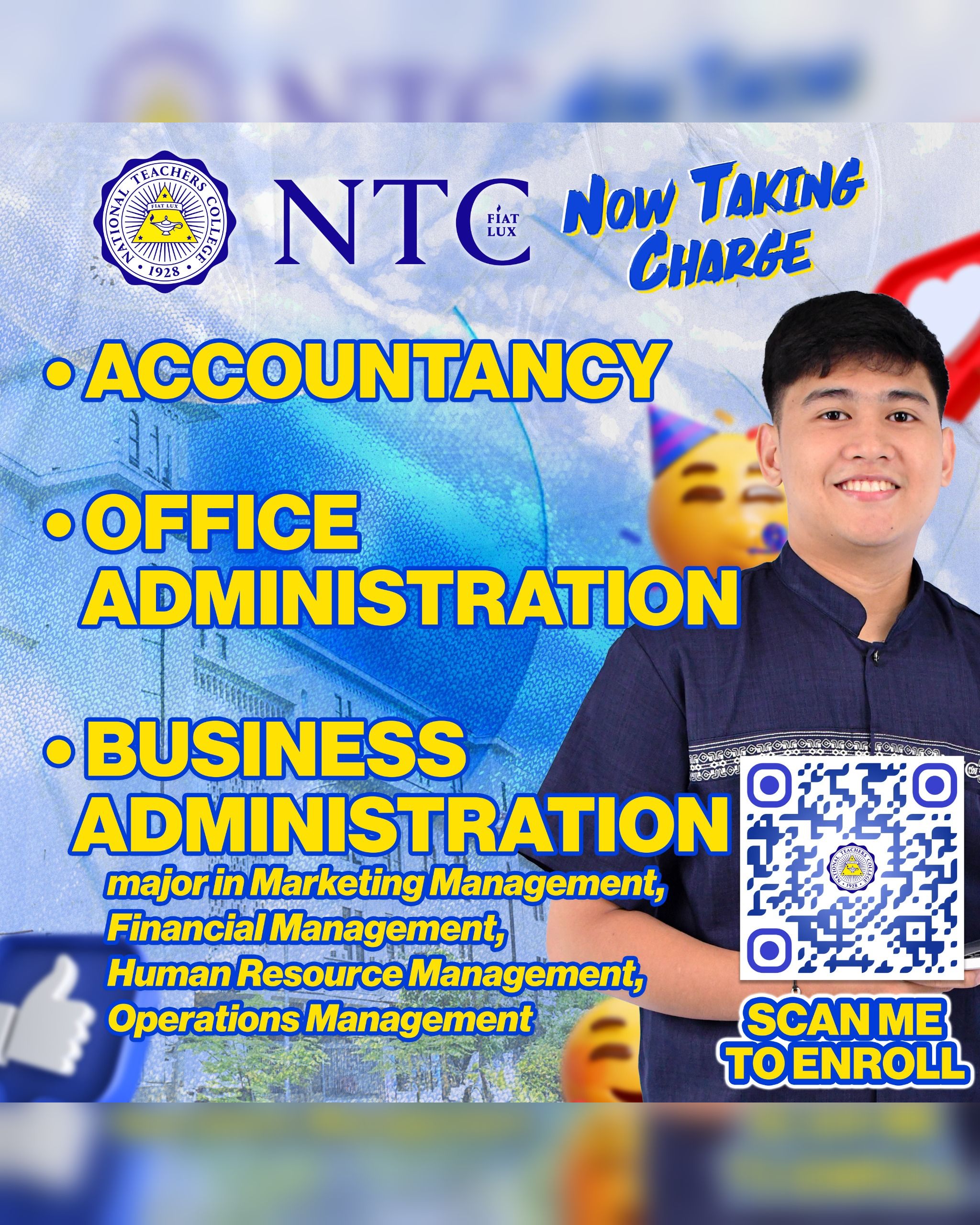 National Teachers College Facebook ad